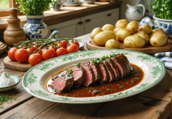 découvrez la recette traditionnelle et facile de la langue de bœuf à la grand-mère, un plat savoureux et mijoté avec amour pour régaler toute la famille.