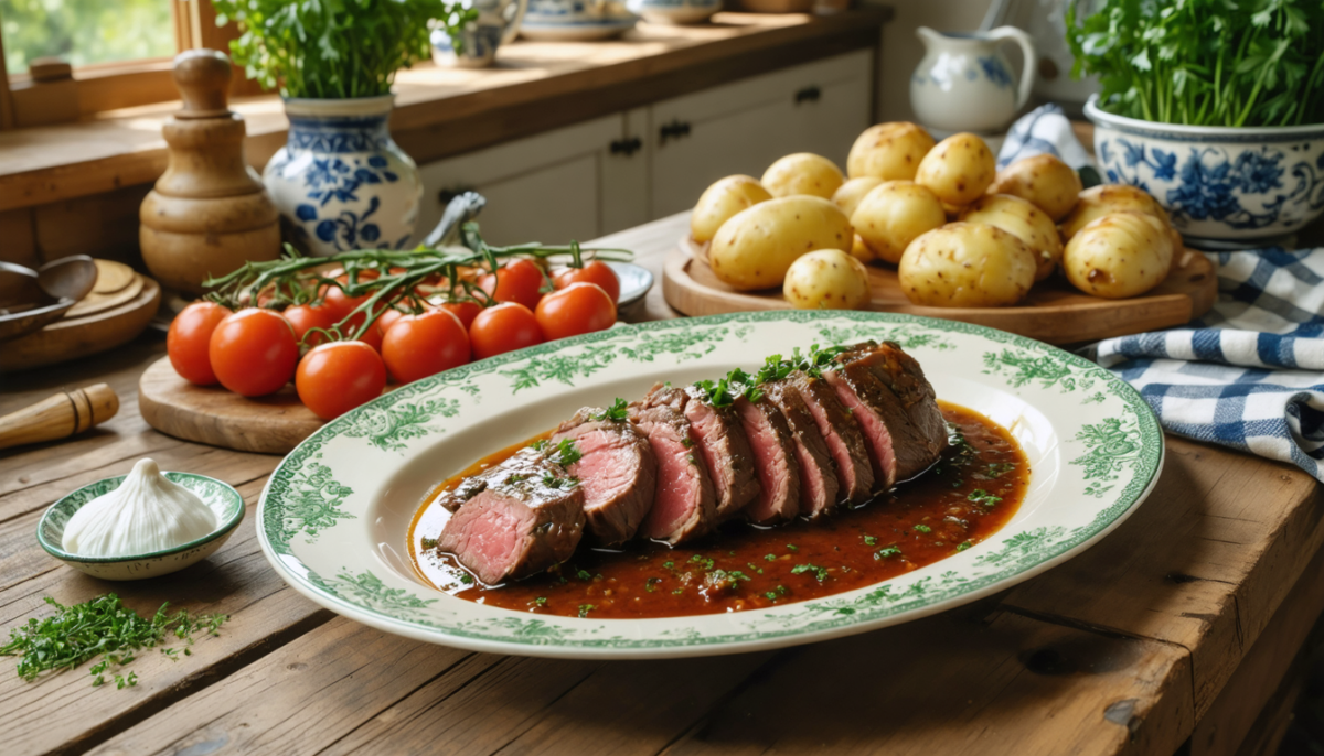 découvrez la recette traditionnelle et facile de la langue de bœuf à la grand-mère, un plat savoureux et mijoté avec amour pour régaler toute la famille.