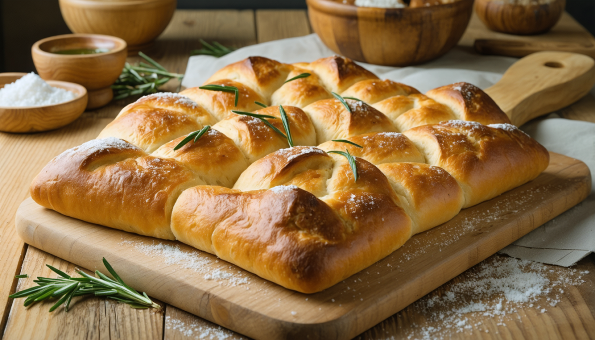 découvrez la recette facile et rapide de la focaccia moelleuse express de cyril lignac, idéale pour un apéritif ou un repas convivial.
