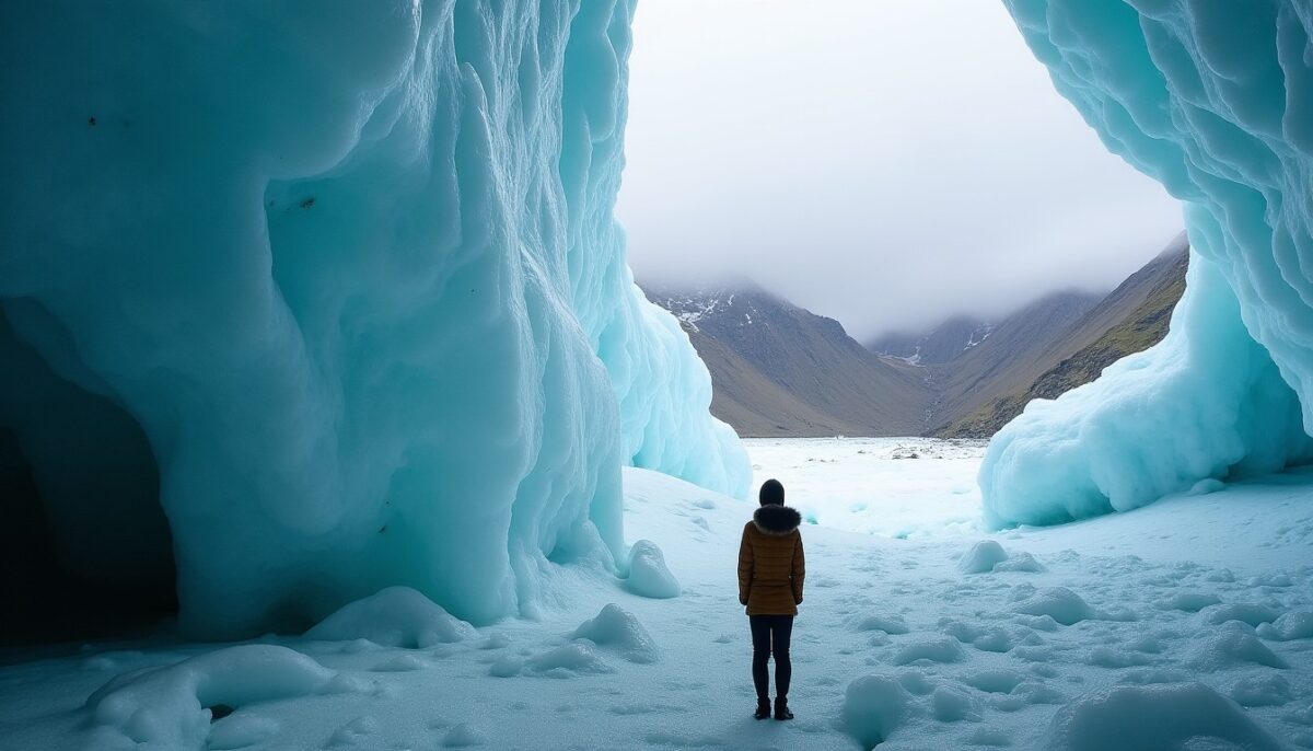 Mer de Glace : images saisissantes du recul et de la fonte spectaculaire
