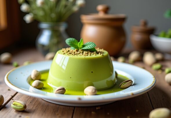 Délice pistache : recette simple et fondante pour un dessert irrésistible