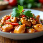Délicieux poulet thaï aux cacahuètes : une recette simple et rapide à réaliser