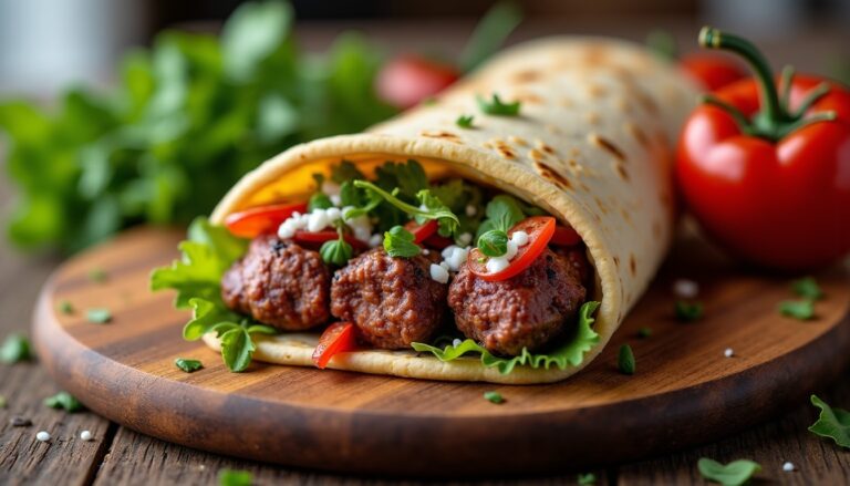 Kilocalories dans un kebab classique : décryptage des apports caloriques