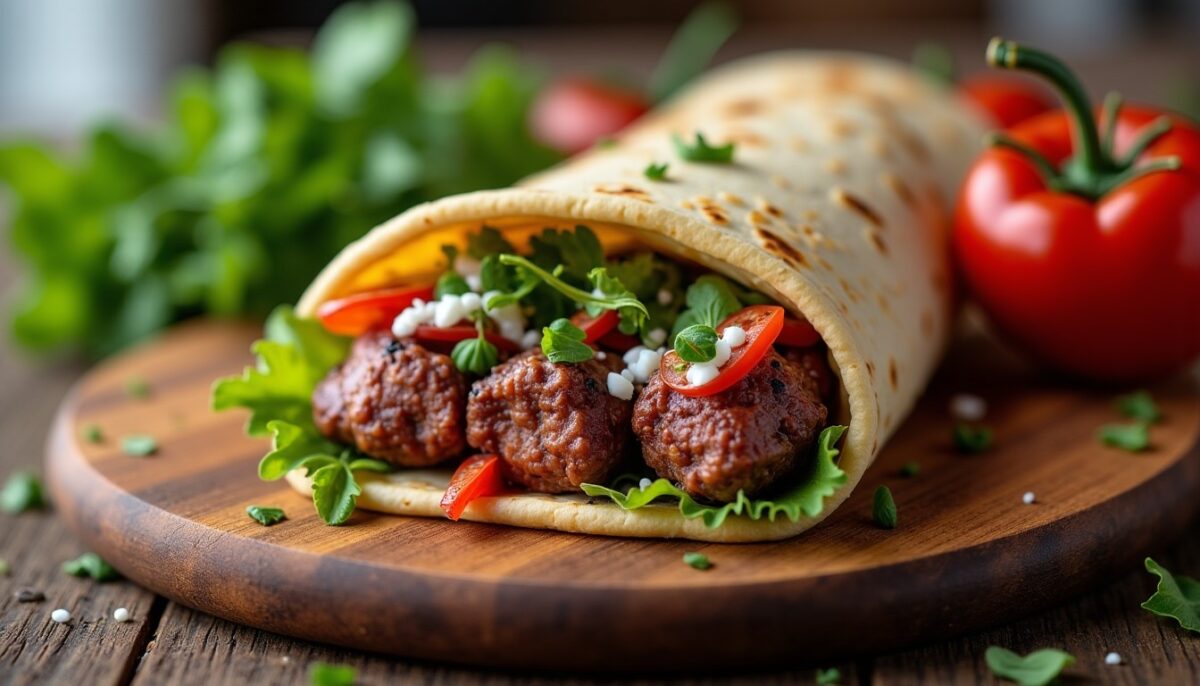 Kilocalories dans un kebab classique : décryptage des apports caloriques