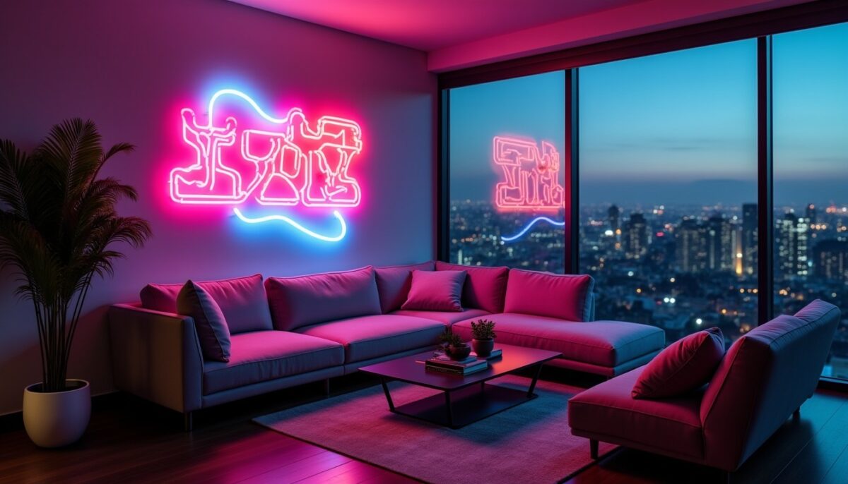 Lumière sur mesure : Sublimez votre intérieur grâce au néon personnalisé