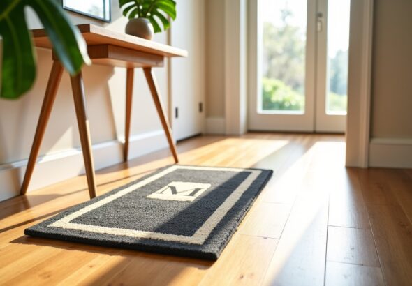 Découvrez 5 bonnes raisons d’adopter un tapis d’entrée personnalisé pour sublimer votre intérieur