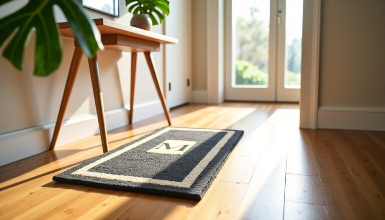 Découvrez 5 bonnes raisons d’adopter un tapis d’entrée personnalisé pour sublimer votre intérieur