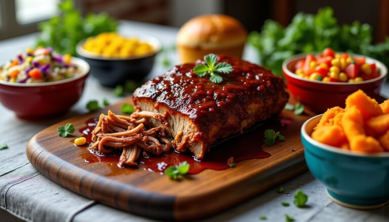 Pulled pork : accompagnements faciles et gourmands à découvrir